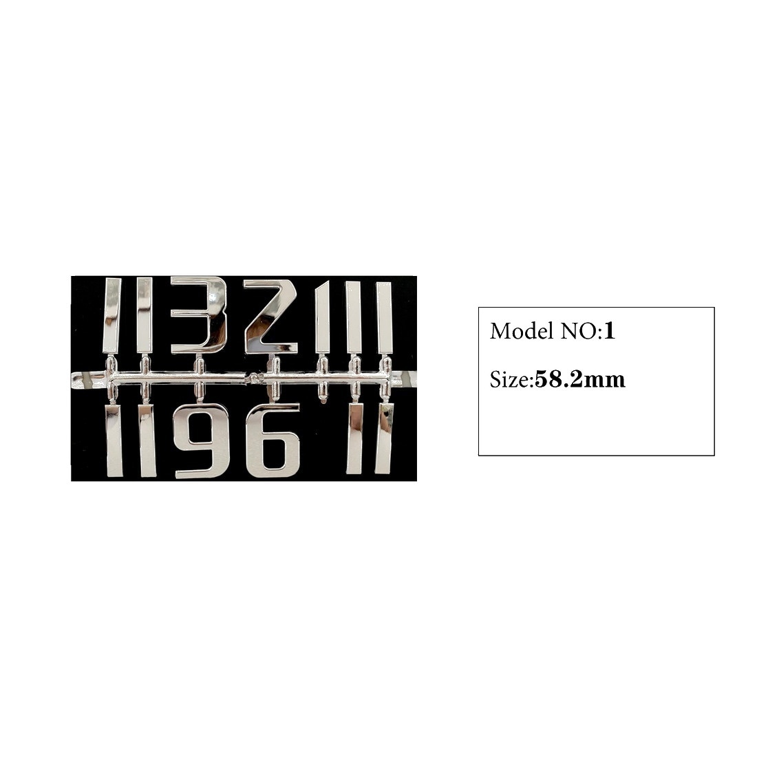 Clock Number Set Model 1 catalog image