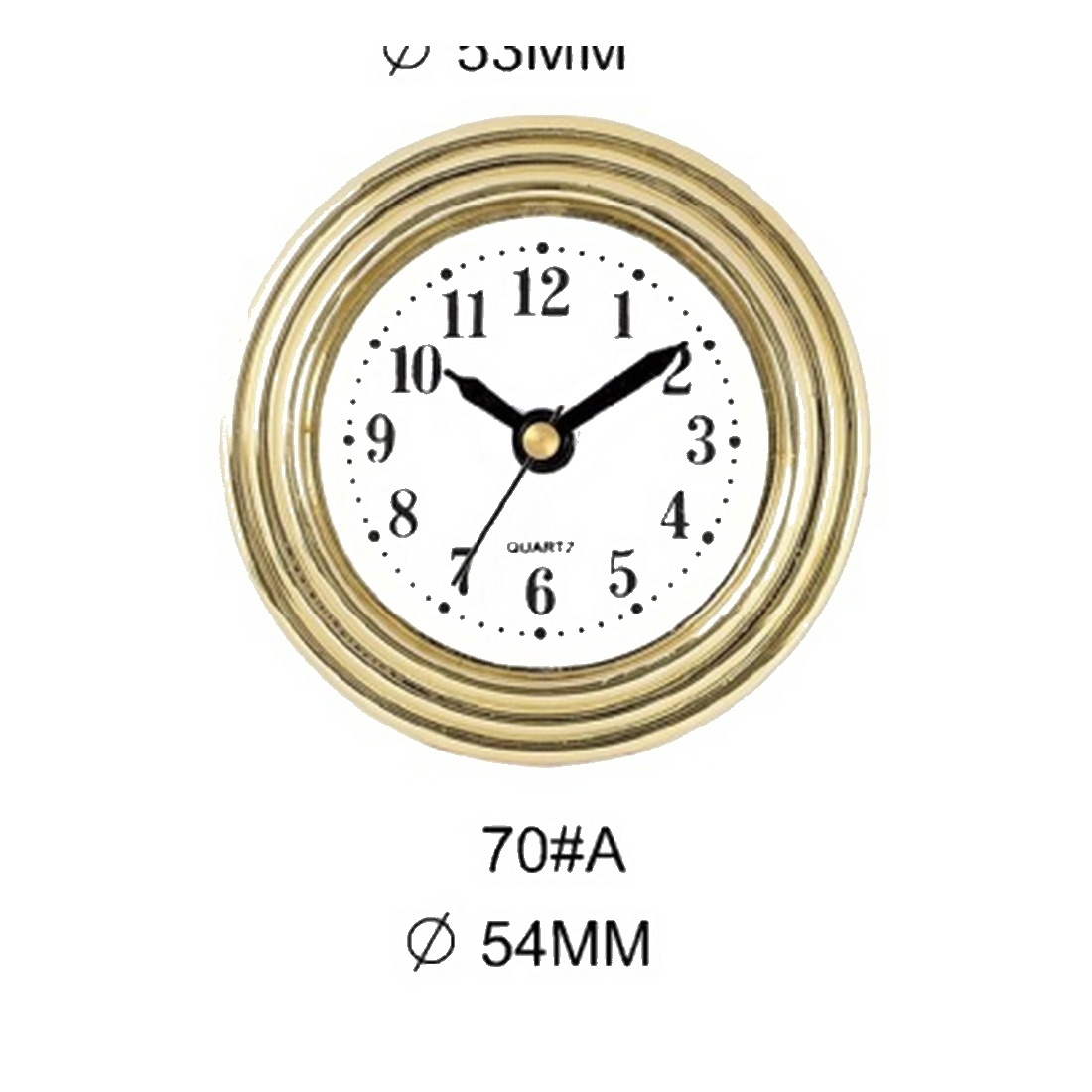 Insert Clock P01-26 catalog image