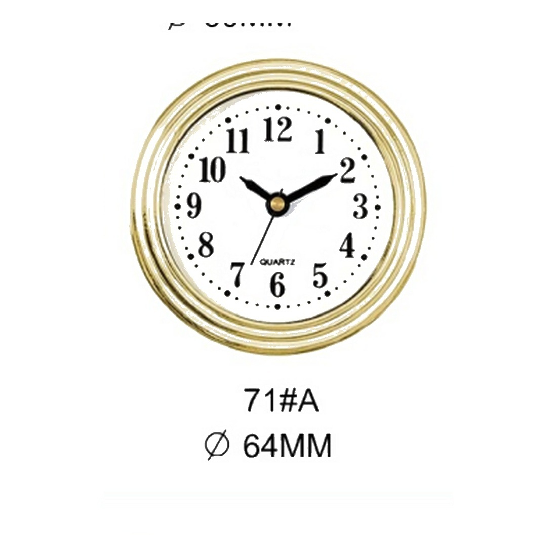Insert Clock P02-08 catalog image