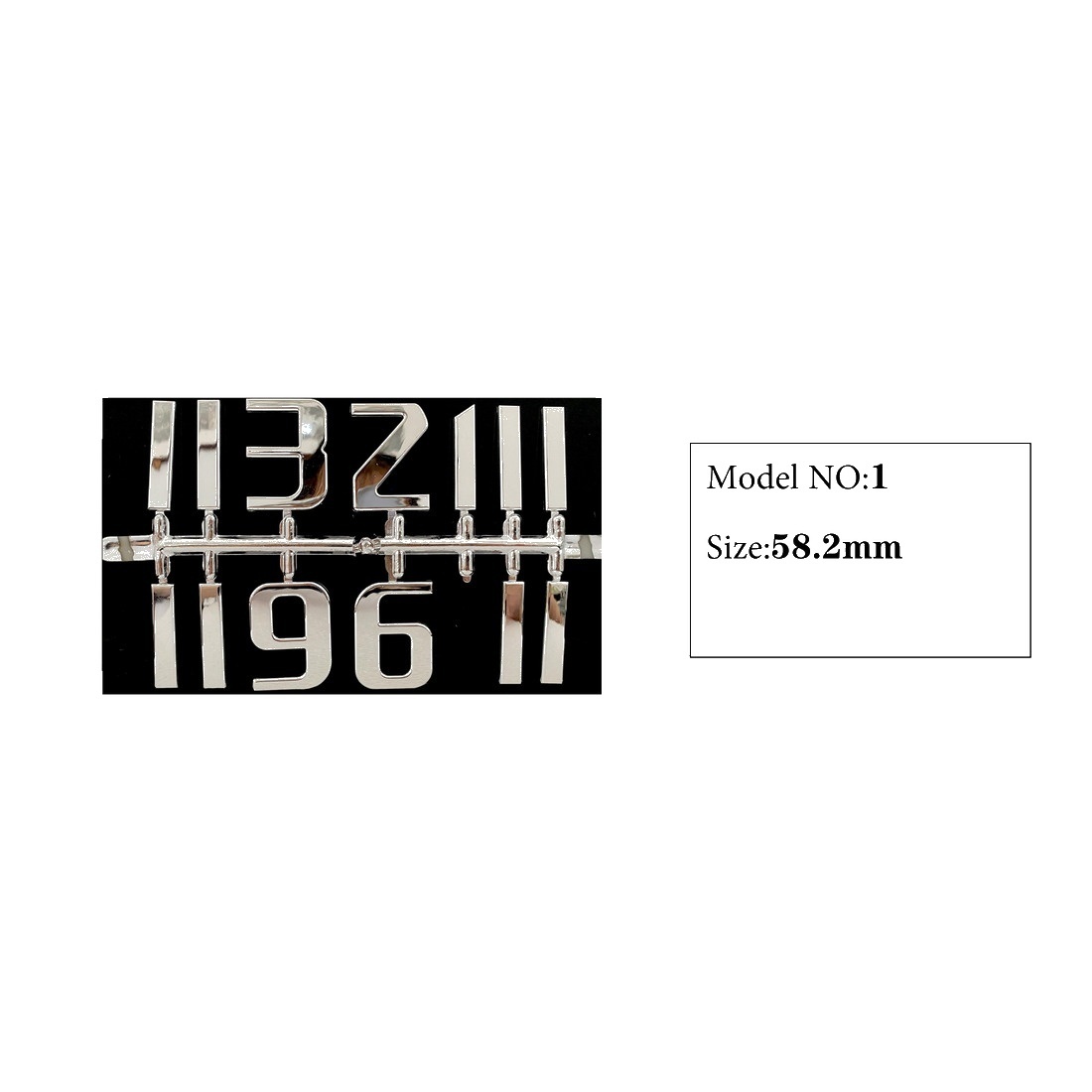 Clock Number Set Model 1 catalog image