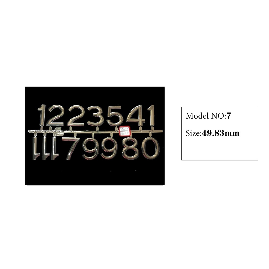 Clock Number Set Model 7 catalog image