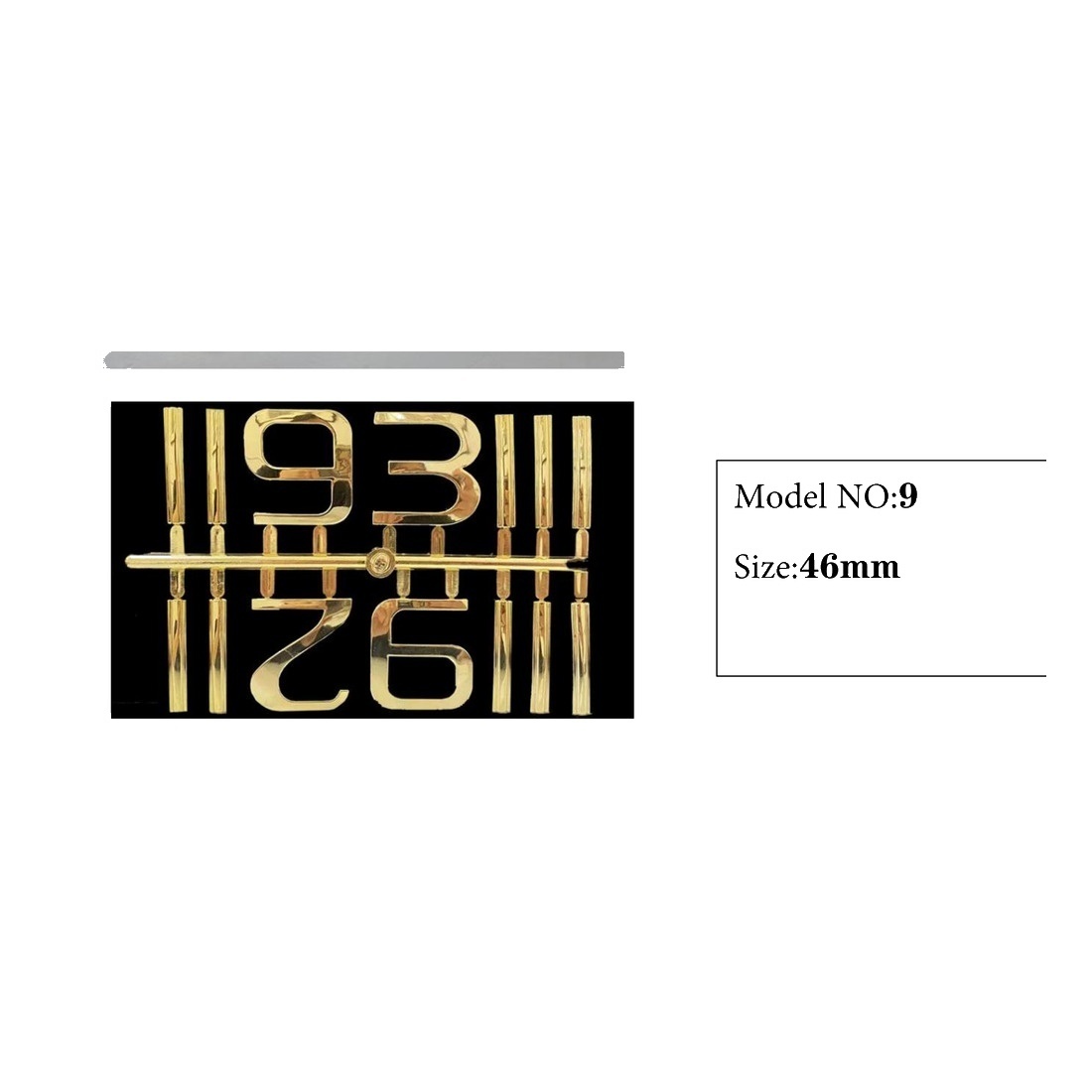 Clock Number Set Model 9 catalog image